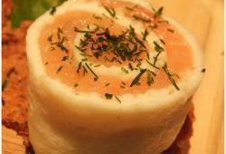 Recette Dukan : Blanc d'oeuf roulé au saumon