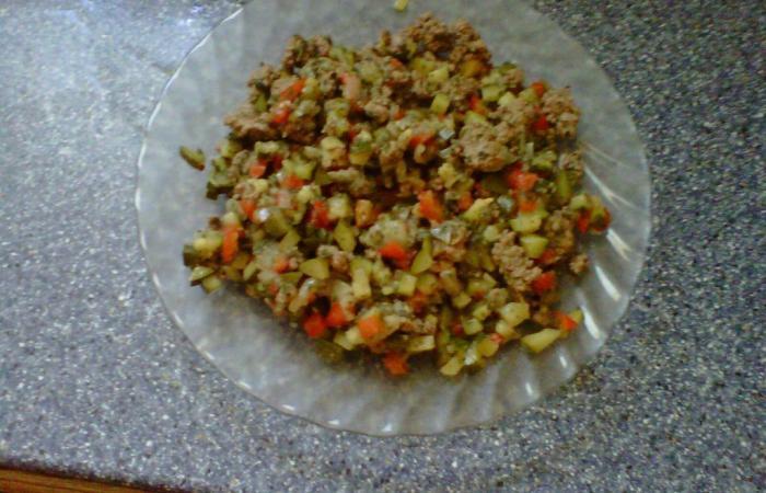 Régime Dukan (recette minceur) : Wok de boeuf haché aux courgettes #dukan https://www.proteinaute.com/recette-wok-de-boeuf-hache-aux-courgettes-4767.html
