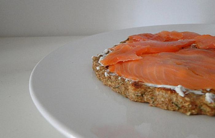 R�gime Dukan (recette minceur) : Galette au Saumon fum� #dukan https://www.proteinaute.com/recette-galette-au-saumon-fume-4845.html