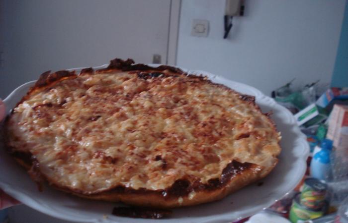 Régime Dukan (recette minceur) : Tarte salée #dukan https://www.proteinaute.com/recette-tarte-salee-4847.html