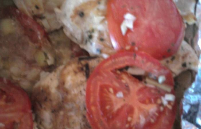 Régime Dukan (recette minceur) : Blanc de poulet et sa fondue de poireaux en papillote #dukan https://www.proteinaute.com/recette-blanc-de-poulet-et-sa-fondue-de-poireaux-en-papillote-4865.html