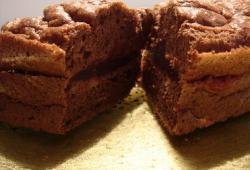 Recette Dukan : Gâteau chocolat fourré à la gelée de grenadine