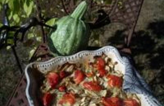 R�gime Dukan (recette minceur) : Gratin de courgettes, panais et tomates #dukan https://www.proteinaute.com/recette-gratin-de-courgettes-panais-et-tomates-4931.html