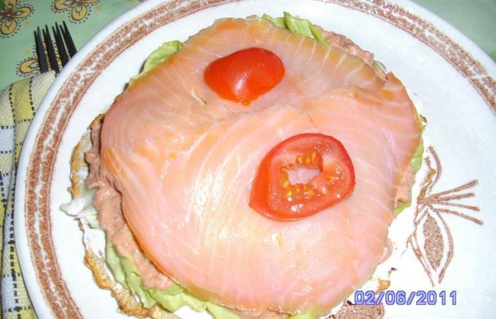 R�gime Dukan (recette minceur) : Galette fra�che de la mer #dukan https://www.proteinaute.com/recette-galette-fraiche-de-la-mer-4976.html
