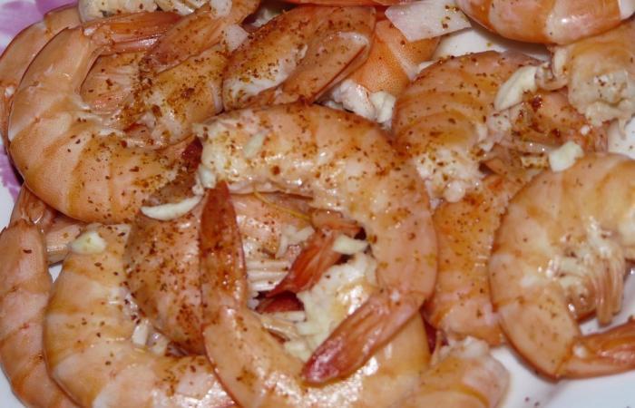 R�gime Dukan (recette minceur) : Po�l�e de crevettes au citron #dukan https://www.proteinaute.com/recette-poelee-de-crevettes-au-citron-4986.html