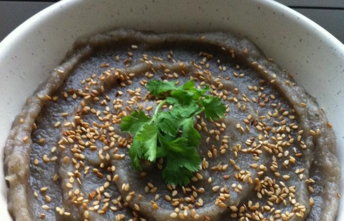 Régime Dukan (recette minceur) : Purée d'aubergine au cumin #dukan https://www.proteinaute.com/recette-puree-d-aubergine-au-cumin-5058.html