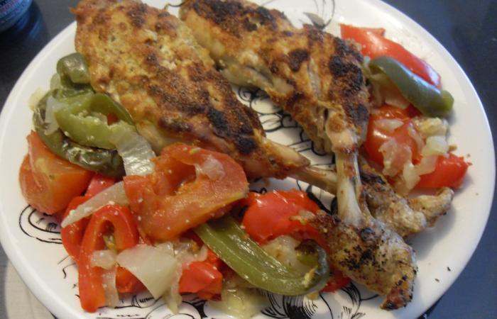 R�gime Dukan (recette minceur) : Cuisse de poulet � la moutarde #dukan https://www.proteinaute.com/recette-cuisse-de-poulet-a-la-moutarde-5072.html