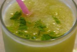 Recette Dukan : Soupe granite au melon vert et au pamplemousse blanc