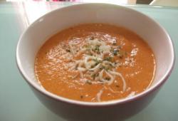 Recette Dukan : Velout� d�licieux courgettes poivron