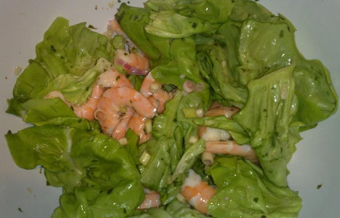 Régime Dukan (recette minceur) : Salade Thaï aux crevettes #dukan https://www.proteinaute.com/recette-salade-thai-aux-crevettes-518.html