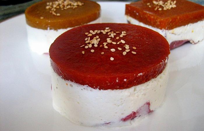 R�gime Dukan (recette minceur) : D�lices de ch�vre aux poivrons, s�same et grisons #dukan https://www.proteinaute.com/recette-delices-de-chevre-aux-poivrons-sesame-et-grisons-5192.html