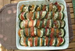 Recette Dukan : Courgettes tomates feta 