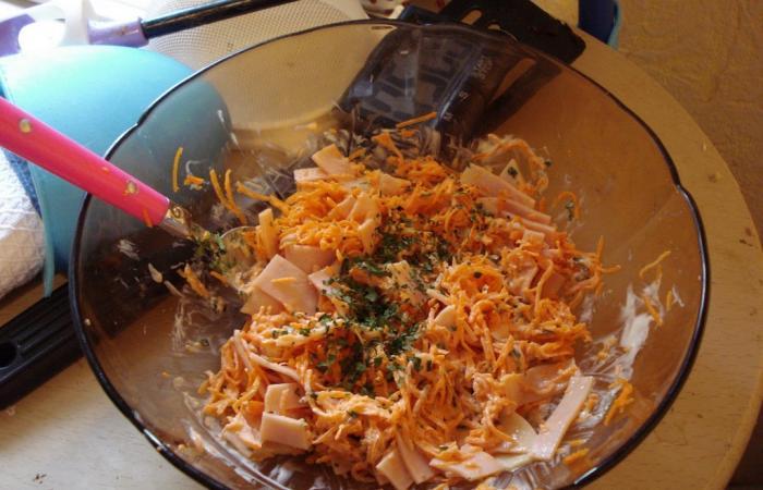 Rgime Dukan (recette minceur) : Salade de carotte protine #dukan https://www.proteinaute.com/recette-salade-de-carotte-proteinee-5224.html