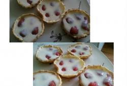 Recette Dukan : Tartelettes à la fraise et crème au citron (5 tartelettes)