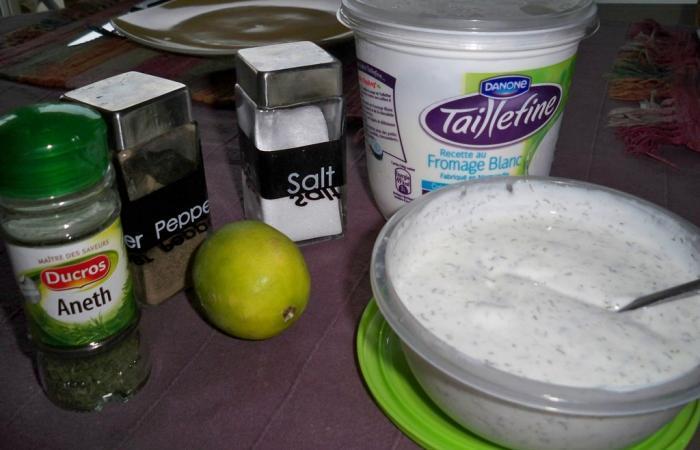 Régime Dukan (recette minceur) : Creme Aneth citron #dukan https://www.proteinaute.com/recette-creme-aneth-citron-5253.html