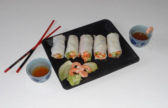 R�gime Dukan (recette minceur) : Petits rouleaux de printemps #dukan https://www.proteinaute.com/recette-petits-rouleaux-de-printemps-5307.html