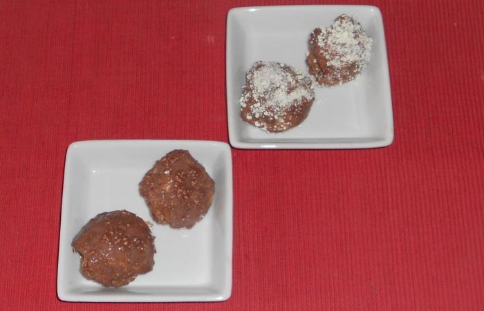 Régime Dukan (recette minceur) : Boules choco-coco #dukan https://www.proteinaute.com/recette-boules-choco-coco-5322.html