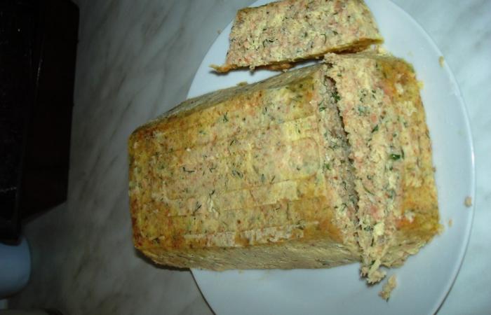 R�gime Dukan (recette minceur) : Terrine saumon et colin � l'aneth au micro-ondes #dukan https://www.proteinaute.com/recette-terrine-saumon-et-colin-a-l-aneth-au-micro-ondes-5340.html