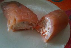 Recette Dukan : Nem de saumon fumé aux miettes de crabes