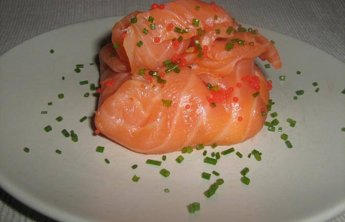 Régime Dukan (recette minceur) : Saumon aux champignons #dukan https://www.proteinaute.com/recette-saumon-aux-champignons-5424.html