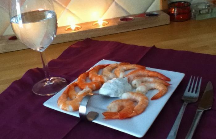 R�gime Dukan (recette minceur) : Crevettes fra�ches � la sauce � l'aneth #dukan https://www.proteinaute.com/recette-crevettes-fraiches-a-la-sauce-a-l-aneth-5439.html
