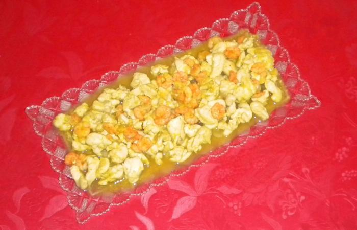 R�gime Dukan (recette minceur) : Poulet aux crevettes sauce curry/coco express #dukan https://www.proteinaute.com/recette-poulet-aux-crevettes-sauce-curry-coco-express-5518.html