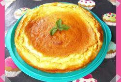Recette Dukan : Dlicieuse tarte fromage blanc et bio-flan amande note pistache
