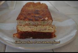 Recette Dukan : Cake au saumon thon miette de crabe