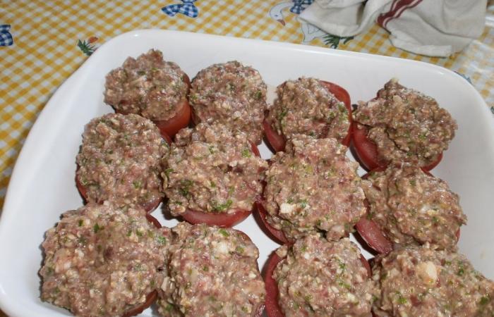 R�gime Dukan (recette minceur) : D�licieuses petites tomates farcies tr�s faciles � faire #dukan https://www.proteinaute.com/recette-delicieuses-petites-tomates-farcies-tres-faciles-a-faire-5615.html