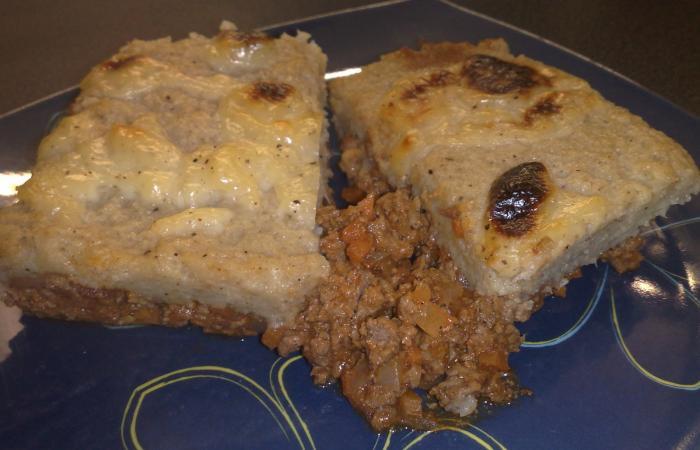 R�gime Dukan (recette minceur) : Hachis parmentier au chou-fleur #dukan https://www.proteinaute.com/recette-hachis-parmentier-au-chou-fleur-566.html