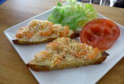 Recette Dukan : Toasts aux crevettes
