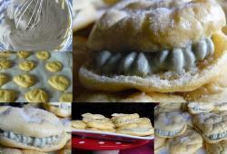 Recette Dukan : Petits choux  la crme matcha et abricot sec