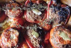 Recette Dukan : Tomates et poivrons farçis