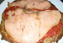 Recette Dukan : Pizza succulente au saumon