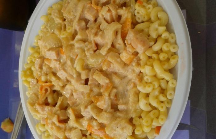 R�gime Dukan (recette minceur) : P�tes � la carbonara � ma fa�on #dukan https://www.proteinaute.com/recette-pates-a-la-carbonara-a-ma-facon-5720.html