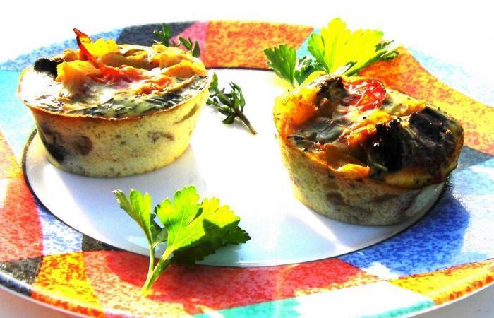 Rgime Dukan (recette minceur) : Petites bouches aux lgumes du soleil #dukan https://www.proteinaute.com/recette-petites-bouchees-aux-legumes-du-soleil-5741.html