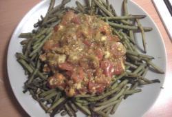 Recette Dukan : Cury d'�crevisses coco coriandre et haricots verts persill�s
