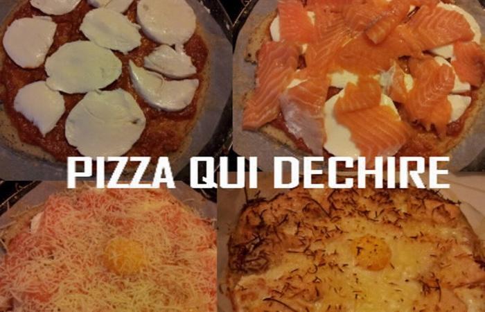 Rgime Dukan (recette minceur) : Pizza qui dchire #dukan https://www.proteinaute.com/recette-pizza-qui-dechire-5894.html