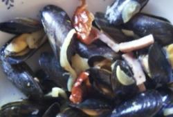 R�gime Dukan, la recette Moules � l'orientale