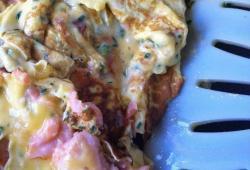 Recette Dukan : Omelette au saumon fum