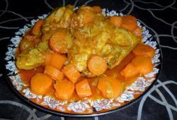 Recette Dukan : Poulet oriental aux carottes