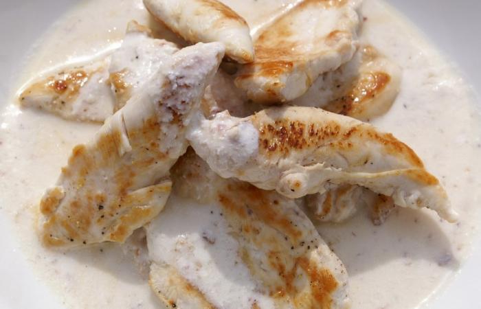 R�gime Dukan (recette minceur) : Aiguillettes sauce aigre douce #dukan https://www.proteinaute.com/recette-aiguillettes-sauce-aigre-douce-6044.html