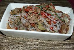 Recette Dukan : Nouilles de konjac sautées au boeuf à la coriandre et légumes