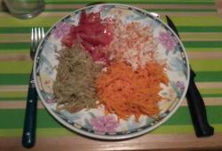 Recette Dukan&nbsp;: Trio de rap�s et quartiers de tomatse