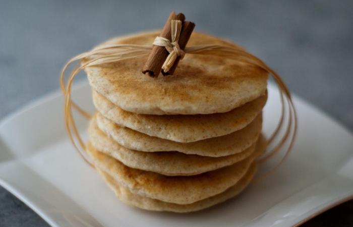 R�gime Dukan (recette minceur) : Pan cake � la ricotta #dukan https://www.proteinaute.com/recette-pan-cake-a-la-ricotta-6113.html