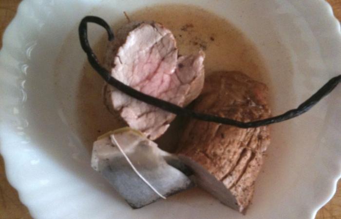 R�gime Dukan (recette minceur) : Filet mignon au th� bourbon et vanille  #dukan https://www.proteinaute.com/recette-filet-mignon-au-the-bourbon-et-vanille-6126.html