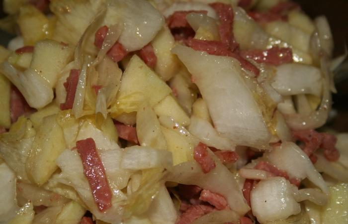 Rgime Dukan (recette minceur) : Endives en salade (Chicons en salade pour les Belges) #dukan https://www.proteinaute.com/recette-endives-en-salade-chicons-en-salade-pour-les-belges-6152.html