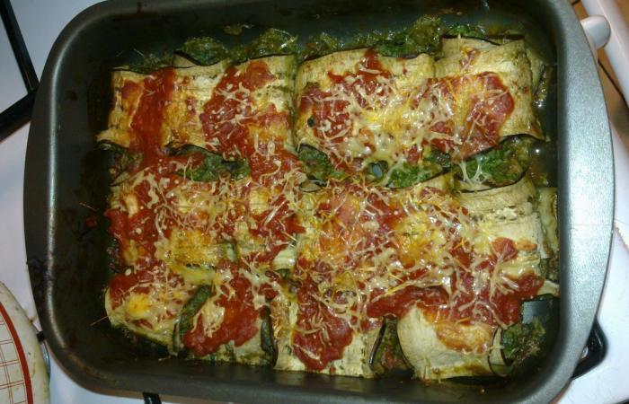 R�gime Dukan (recette minceur) : Cannelonis d'aubergine #dukan https://www.proteinaute.com/recette-cannelonis-d-aubergine-6165.html