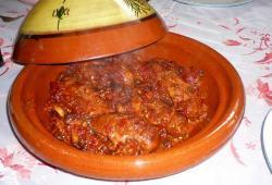 Recette Dukan : Tajine de poulet à la tomate
