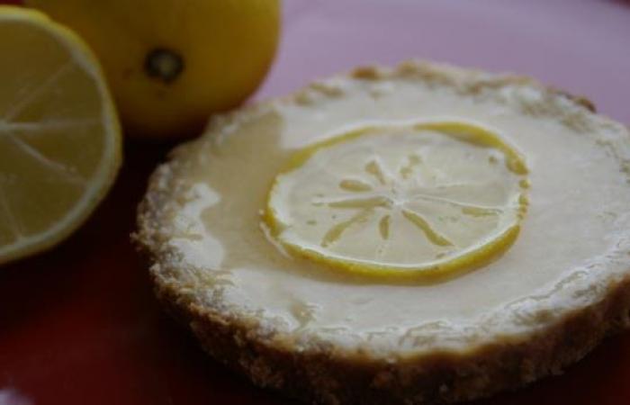 Tarte au citron (au sirop 0 % de sucre)